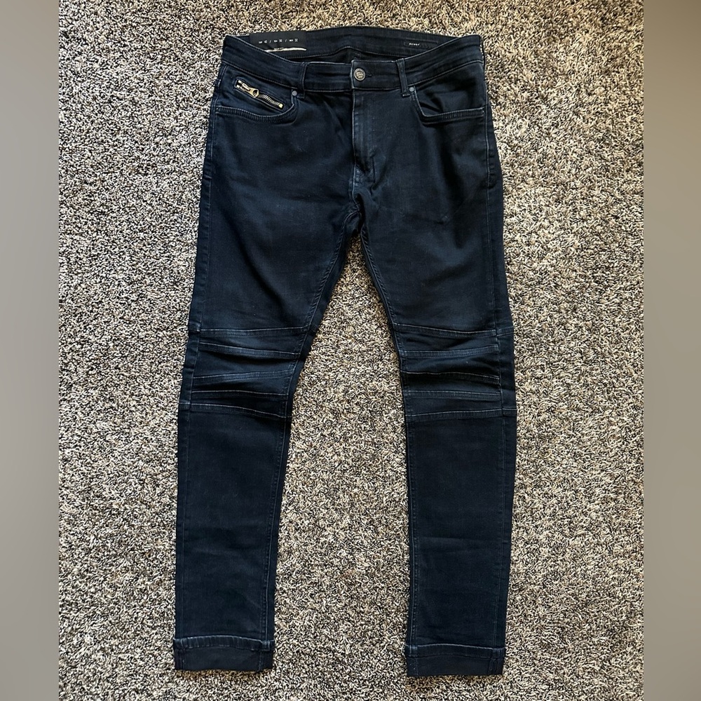 Zara Skinny Jeans - Navy Size 32